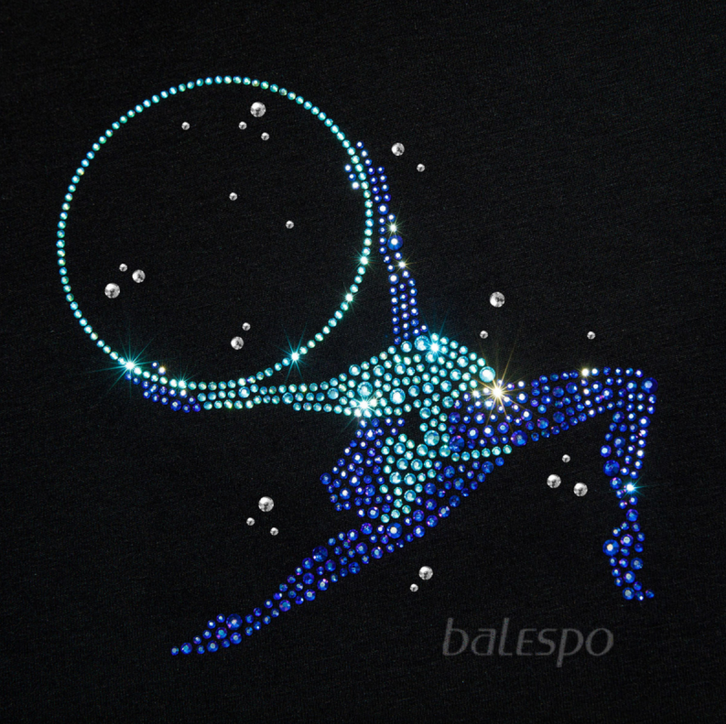 Marškinėliai "Blue Crystals"