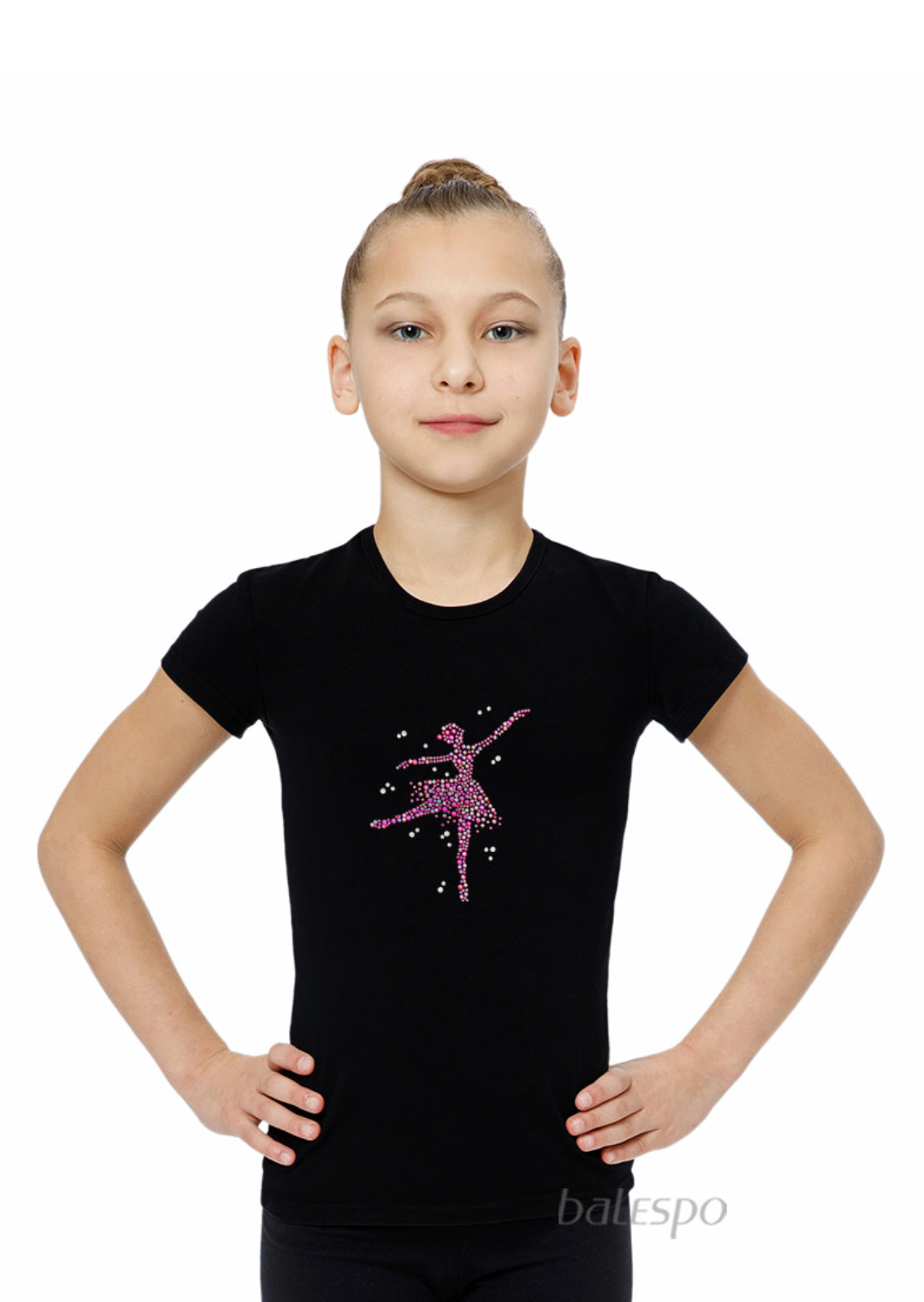 Marškinėliai trumpomis rankovėmis "Ballerina"